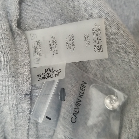 NWT Calvin Klein Women's Cap Sleeve Henley Top - Picture 7 of 8